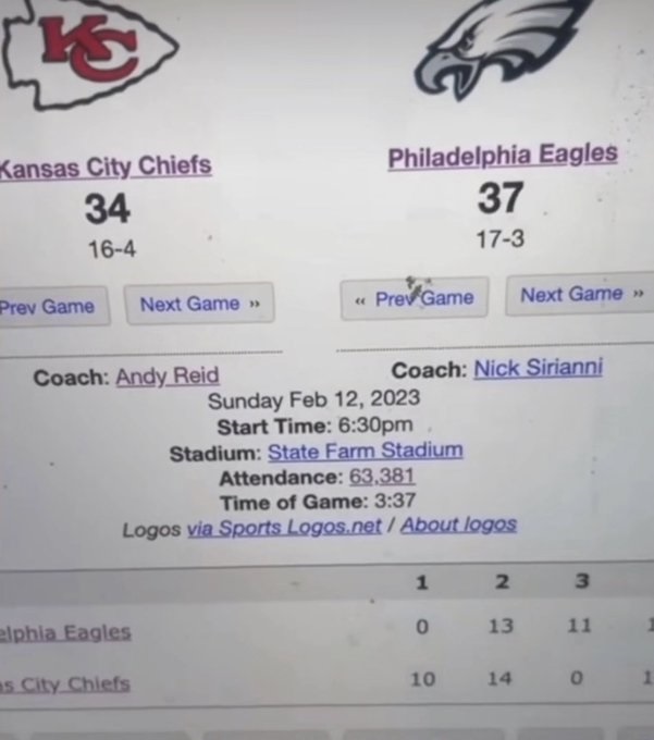 Alleged Leaked Super Bowl LVII Script Shows Eagles Beating Chiefs by 3 Points