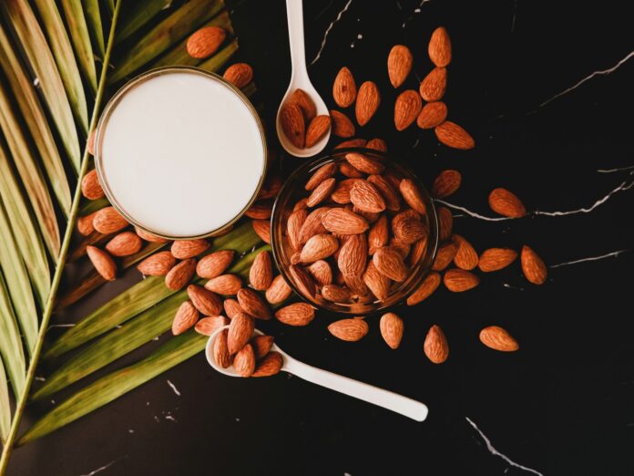 almond milk drink