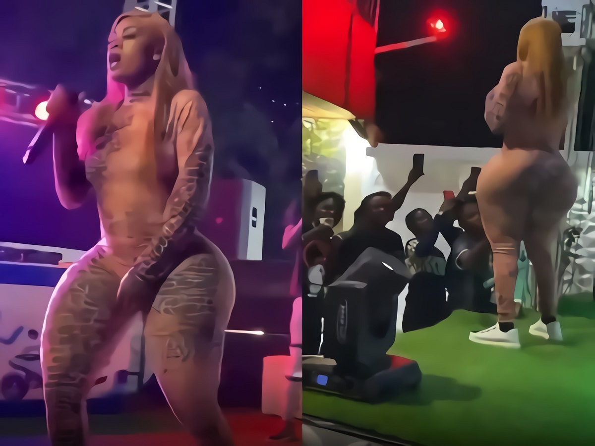 Video: Angolan Female Rapper's Alleged BBL Plastic Surgery Gets Roasted in Viral Twitter Thread