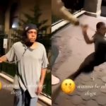 Video Shows Man Being Dragged with Dog Chain Around His Neck After People Found Out He Was Abusing Dogs