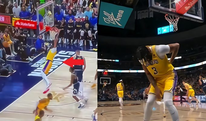 Anthony Davis Injuring His Back Hanging on the Rim Like NBA 2K23 in Real Life Sparks 'Trade AD' Social Media Roast