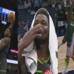 Here's Why Anthony Edwards Kissed at His Girlfriend After Dunking on Alperen Sengun Twice