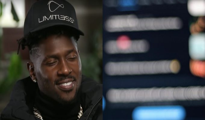 Video: People React to Antonio Brown's Nude Pool Video Flashing his Penis in Front White Woman at Armani Dubai Hotel