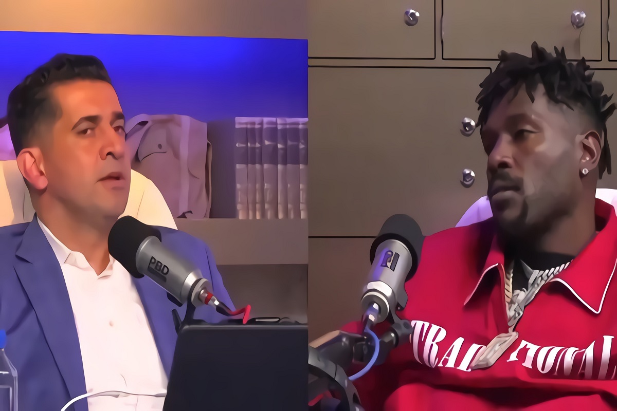 Antonio Brown Pronouncing 'Parody' While Talking About Tom Brady's Wife Gisele Bundchen T-Shirt Trends on Twitter