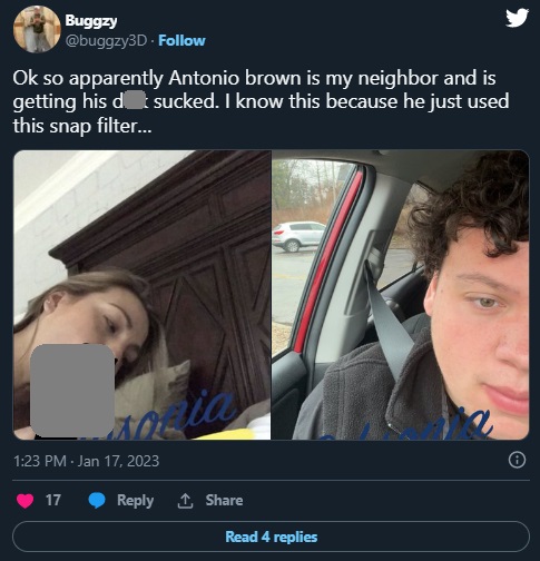 Antonio Brown's Neighbor Reacts to Leaked Snapchat Chelsie Kyriss $ex Tape
