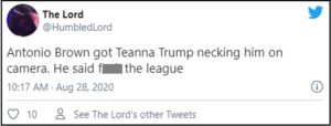 Antonio Brown $ex Tape with Teanna Trump Leaks on OnlyFans with