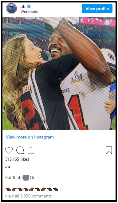 Antonio Brown Posted With Gisele Bündchen On IG & Here's The Beef Between  Him And Tom Brady - Narcity