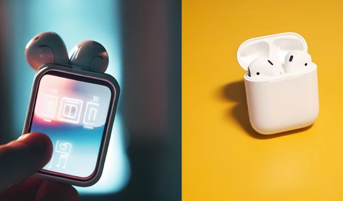 Details About Apple's New Patent for AirPods Case with Interactive Touchscreen Display