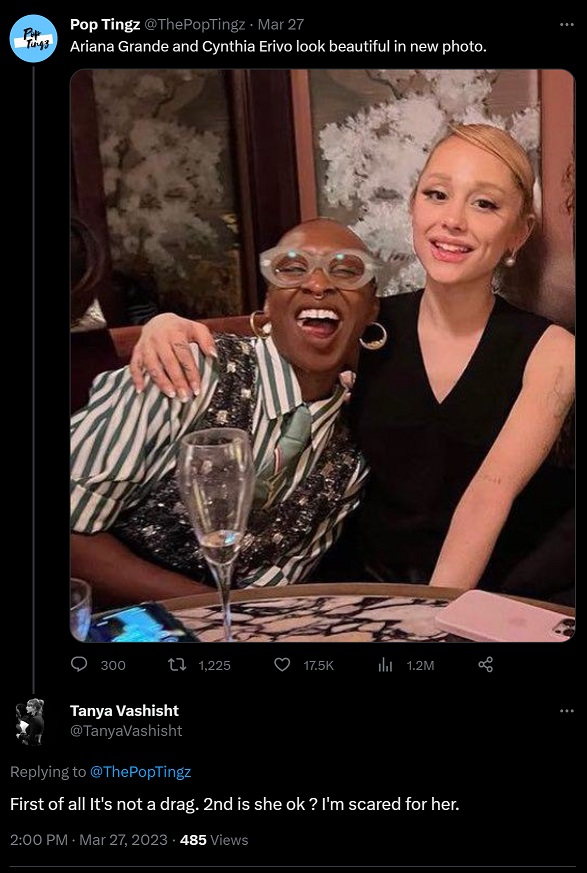 Ariana Grande Skin bleaching conspiracy.