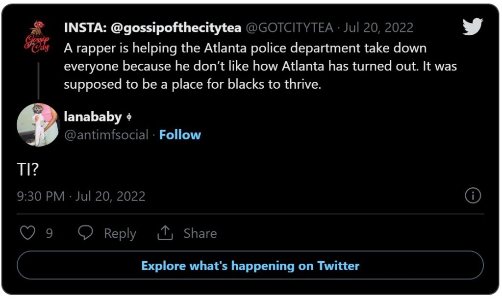 Is Atlanta Rapper TI Helping FEDS with RICO Cases? Atlanta Rapper T.I ...