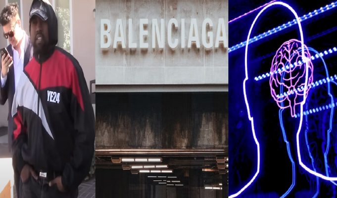 Balenciaga Shuts Down Twitter Account as Kanye West Claims Celebrities Staying Silent is Proof They are Under Mind Control