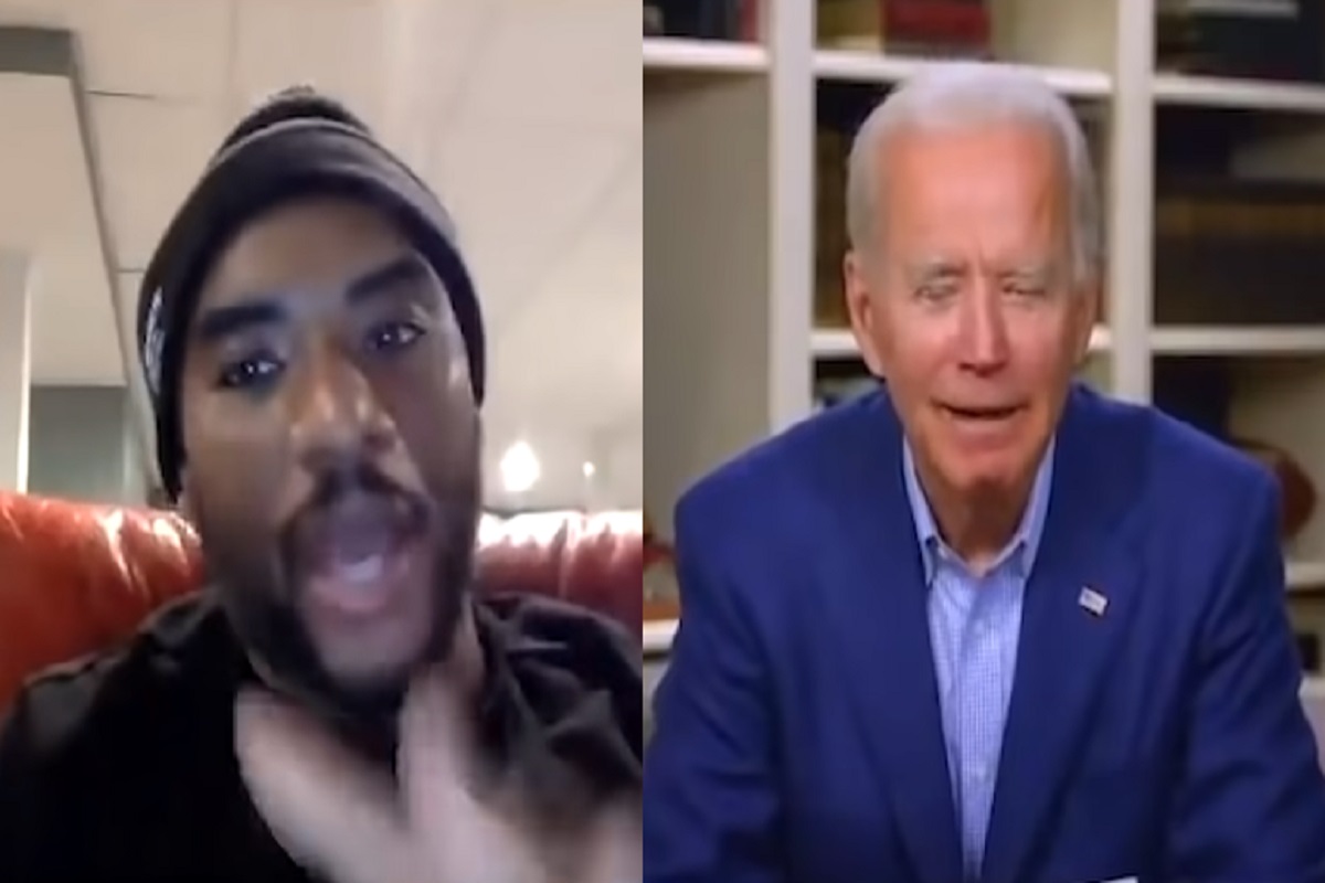 Joe Biden Tells Charlamagne Tha God "You ain't Black" in Viral Video and Senator Tim Scott Responds