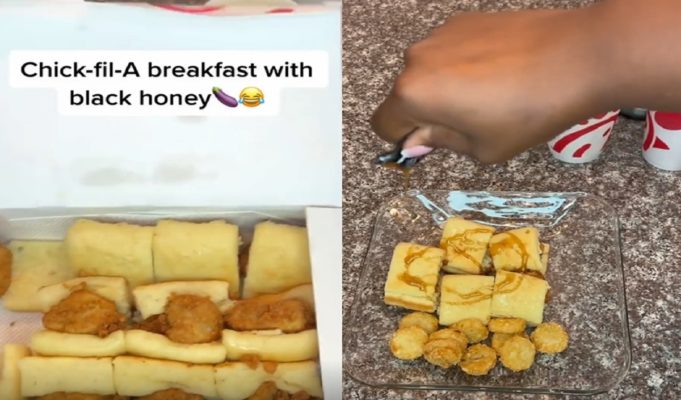 Video of Woman Spiking Her Boyfriend's Chick-fil-A with Black Honey Goes Viral