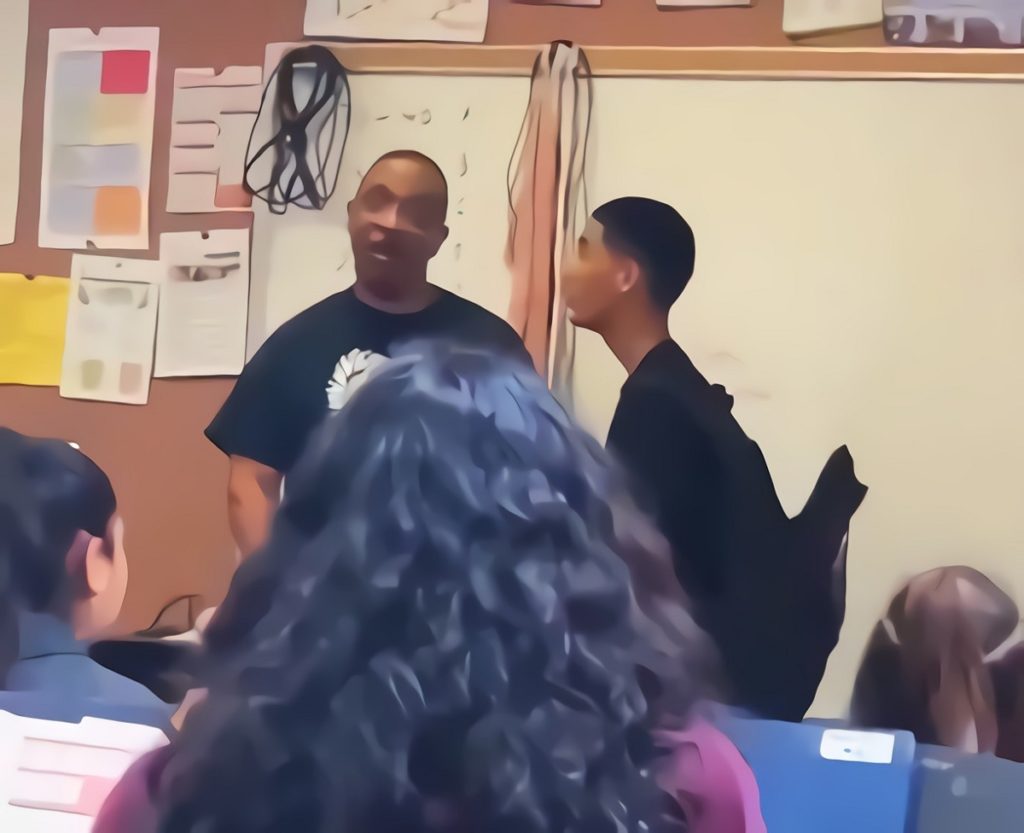 Full Story Behind Video Showing 64 Year Old Black Teacher Marston Riley Beating Up 14 Year Old White Student in Classroom and Police Reacted