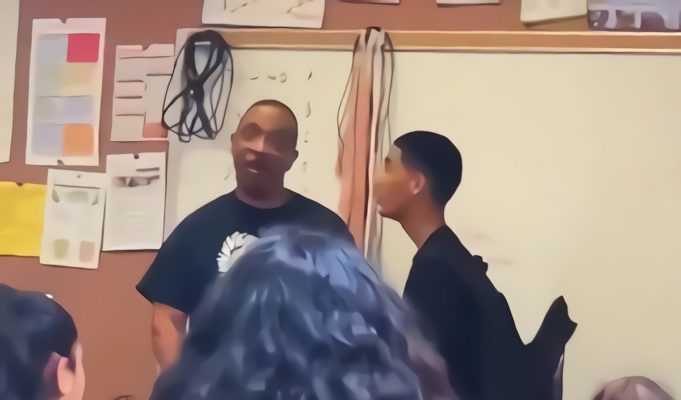Full Story Behind Video Showing 64 Year Old Black Teacher Beating Up 14 Year Old White Student in Classroom and How Police Reacted