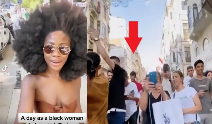 Video Showing Turkish People Reacting To Black Woman in Turkey by Treating Her Like a Celebrity Goes Viral