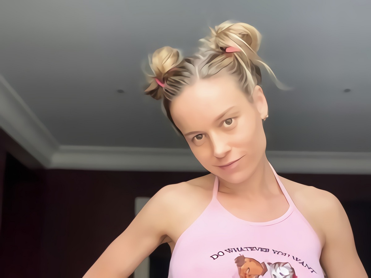 Is Brie Larson on Steroids? Brie Larson's Arm Veins and Chest Go Viral After 'Space Buns' Hair Photo
