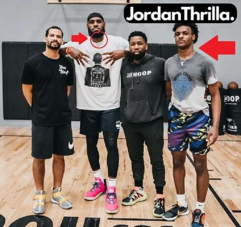 Bronny James HGH conspiracy theory