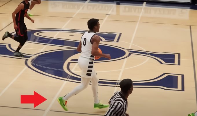 bronny-james-sierra-canyon-kobe-6-grinch-sneakers
