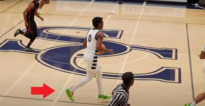 bronny-james-sierra-canyon-kobe-6-grinch-sneakers
