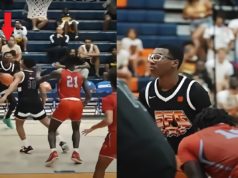 15 Year Old 6'6 Bryce James Game Winner Shot with Bronny James Watching Goes Vi...