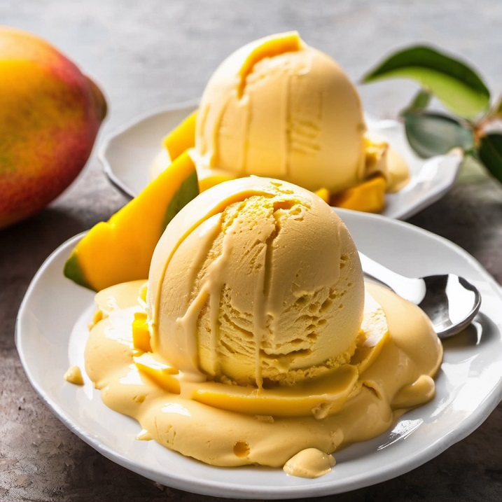 These Special Ingredients Have Sparked a 'Buy Propitious Mango Ice Cream' Trend