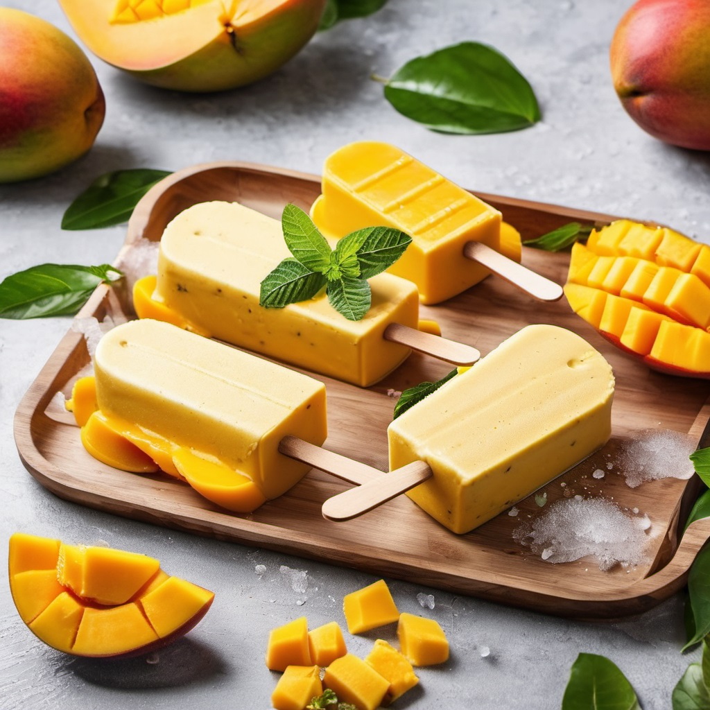 These Special Ingredients Have Sparked a 'Buy Propitious Mango Ice Cream' Trend