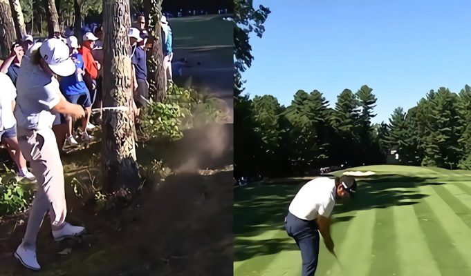 Cam Smith Breaking His Golf Club on Tree During LIV Golf Boston and First Hole in One in LIV Golf History Go Viral