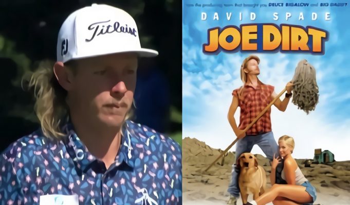 Does Cameron Smith Look like Joe Dirt? Cam Smith Joe Dirt Comparisons Go Viral after his The Open Championship Win