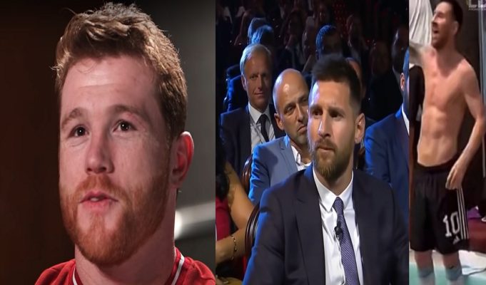 Canelo Alvarez Threatens to Fight Lionel Messi After Video of Him Disrespecting Mexican Flag Trends on Social Media