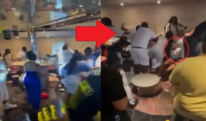 Video: Cheating Threesome Starts Carnival Magic Cruise Fight Involving 60 People and Woman Cut With Beer Bottle
