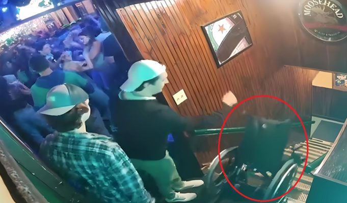 Why Did Mercyhurst University Hockey Player Carson Briere Push a Wheelchair Down Steps?