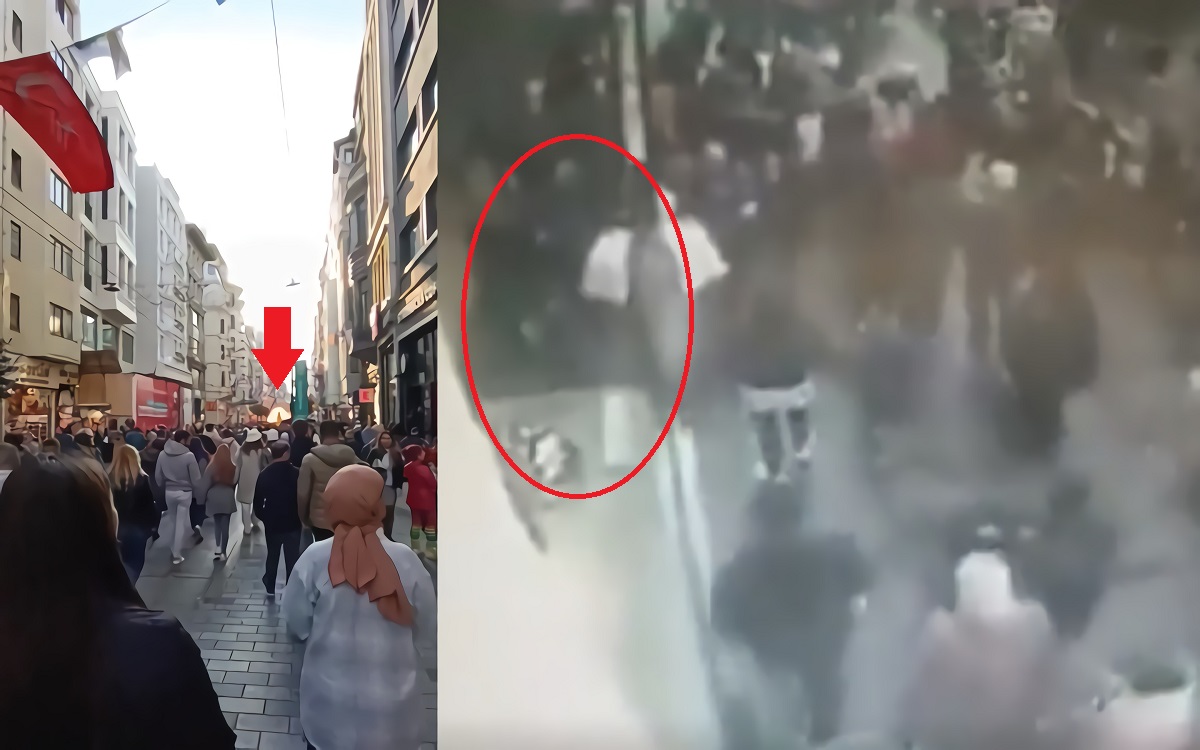 CCTV Video of Bomb Explosion at Taksim Square in Istanbul Turkey and Photos of Empty Baby Strollers Go Viral