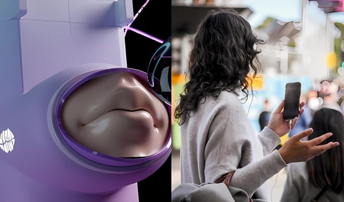 How China Invented a Long Distance Kissing Device that Allows You to Physically Kiss People Through Your Phone