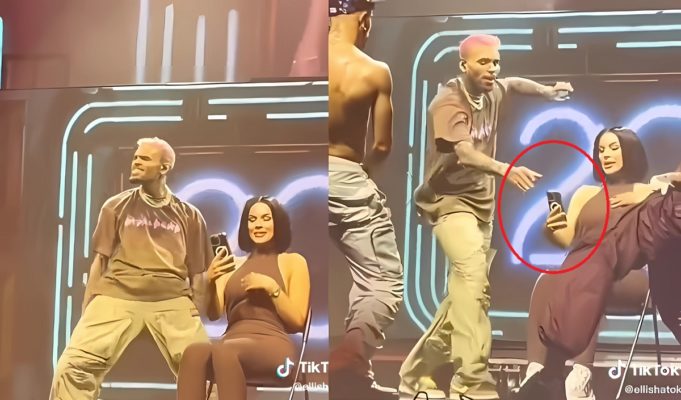 Chris Brown Throwing Woman's Phone into Crowd During Concert Sparks Heated Debate on Social Media