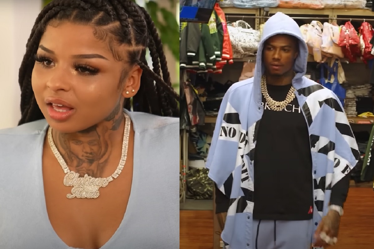 Chrisean Rock Claims Blueface Did Not Beat Her Up and Was Trying to Save Her from Jumping Out Moving Car on Highway