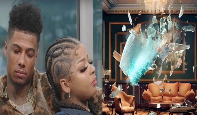 Why Did Chrisean Rock Throw Flower Vases a Blueface in Viral IG Live Video?