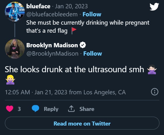 Is Chrisean Rock Drinking Alcohol While Pregnant? Henny Pregnant Chrisean Goes Viral after Blueface Tweet