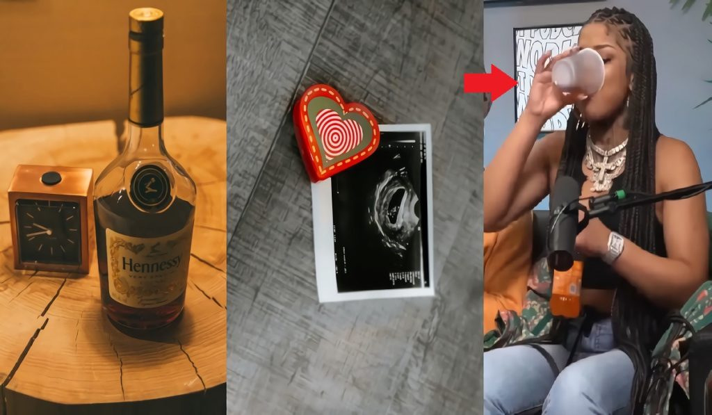 Is Chrisean Rock Drinking Alcohol While Pregnant? Henny Pregnant Chrisean Goes Viral after Blueface Tweet
