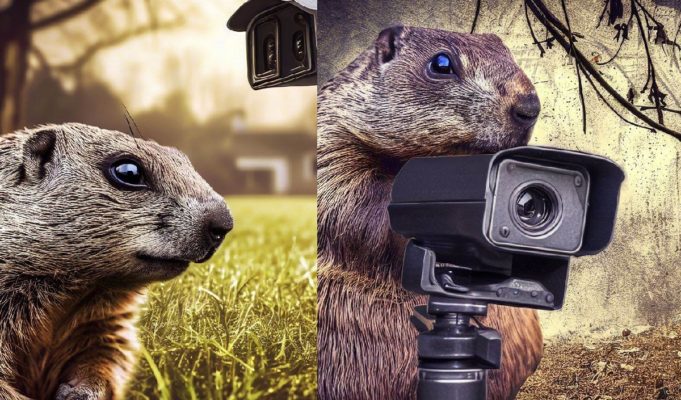 Chunk the Groundhog Stealing Crops From Delaware Farmer Then Eating in Front Surveillance Camera Goes Viral