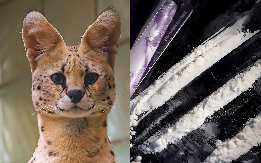 'Cocaine Cat' Trends After African Serval Wild Cat Caught in Ohio Tests Positive for Cocaine Drugs