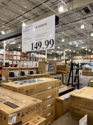 Costco Ravena Floor Mirror