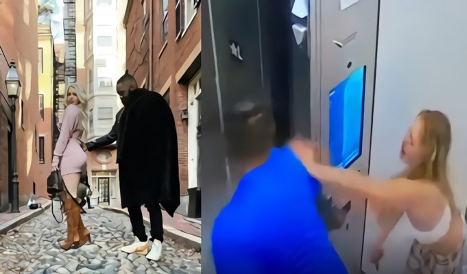 Video Shows OnlyFans Star Courtney Tailor Attacking Christian Toby Obumseli in Elevator and Arrest Warrant Leaks After Official Murder Charges