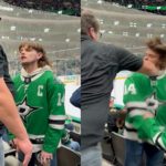 Mullet-Clad Racist Dallas Stars Fan Gets Knocked Out in Front His Girlfriend For Saying N-Word Racial Slur During Crowd Fight