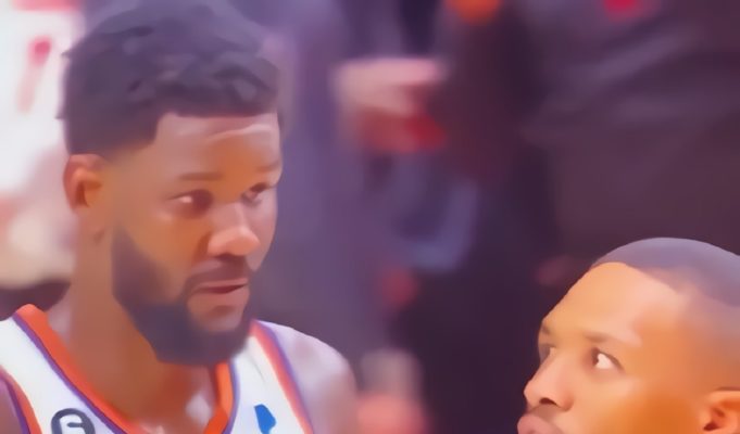 What Did Damian Lillard Really Say to Deandre Ayton at Free Throw Line Before He Missed Free Throws?