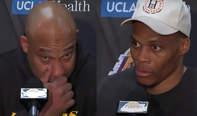 Darvin Ham Almost Cries While Talking About Russell Westbrook After Lakers First Win of the Season