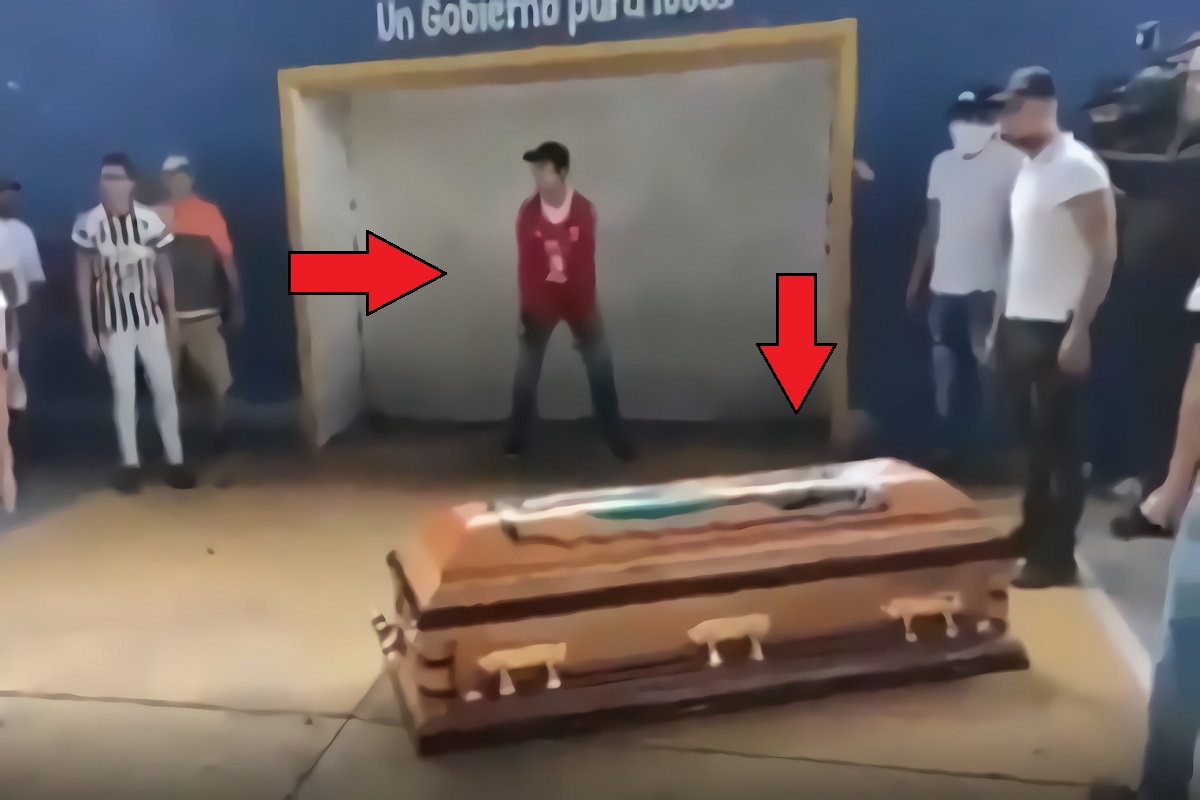 Dead 16 Year Old Mexican Teenager Scores Goal From Inside His Coffin While Playing Soccer in Viral Video