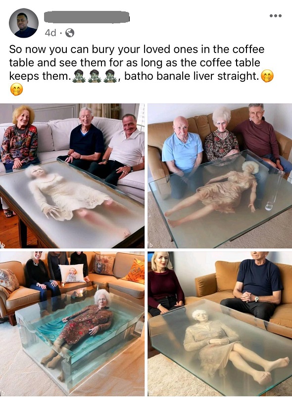 Coffee Tables with Dead Bodies? New Trend of Burying People in Coffee Tables is Creeping Out Social Media
