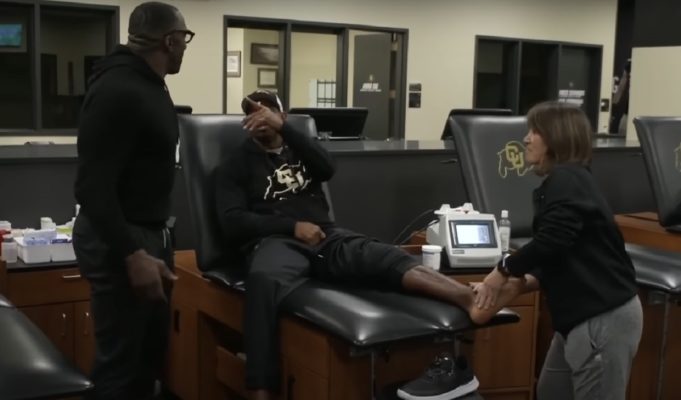Deion Sanders Reveals Amputated Toes on Camera For the First Time Ever and Tells Story of Life Threatening Blood Clots