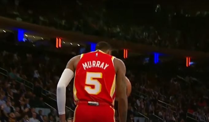 Commentator Saying 'Knicks Have Another Atlanta Guard to Hate Now' After Dejounte Murray Career Night Goes Viral